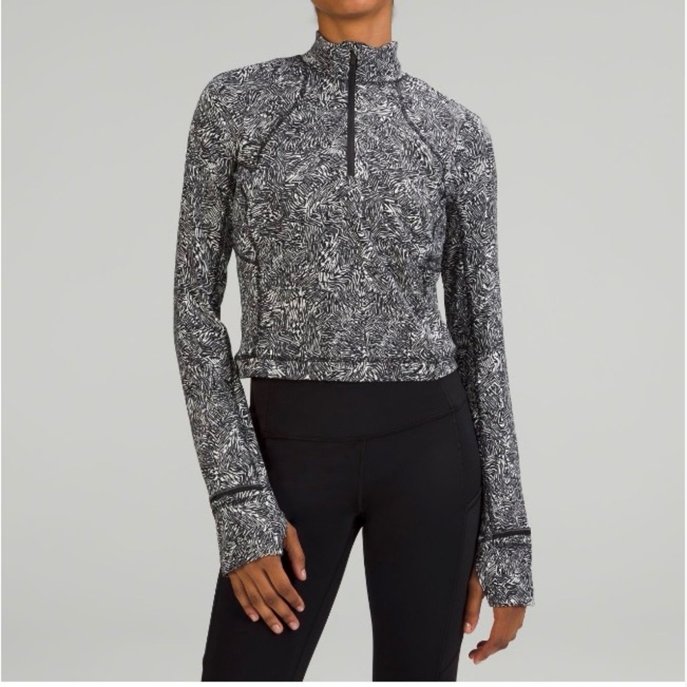 Lululemon | It's Rulu Run Cropped Half Zip